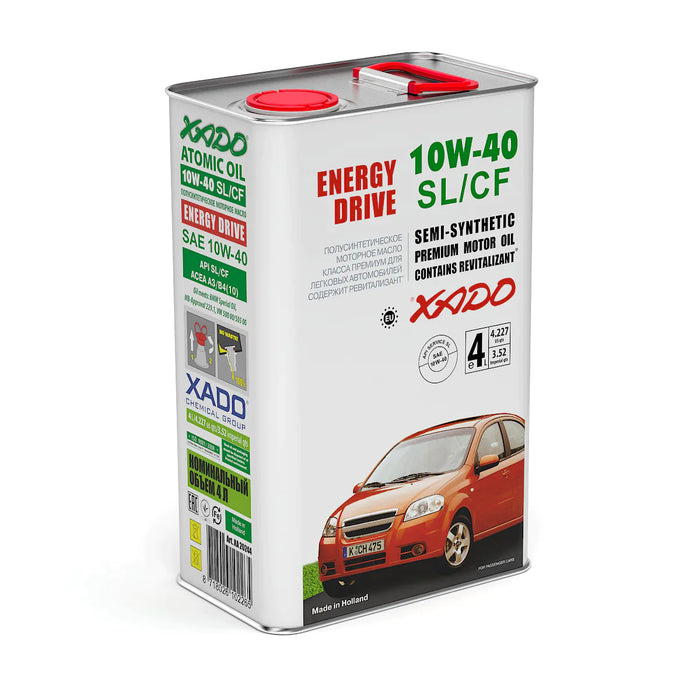 إكسادو أتوميك نصف تخليقي - 10W-40 SL/CF